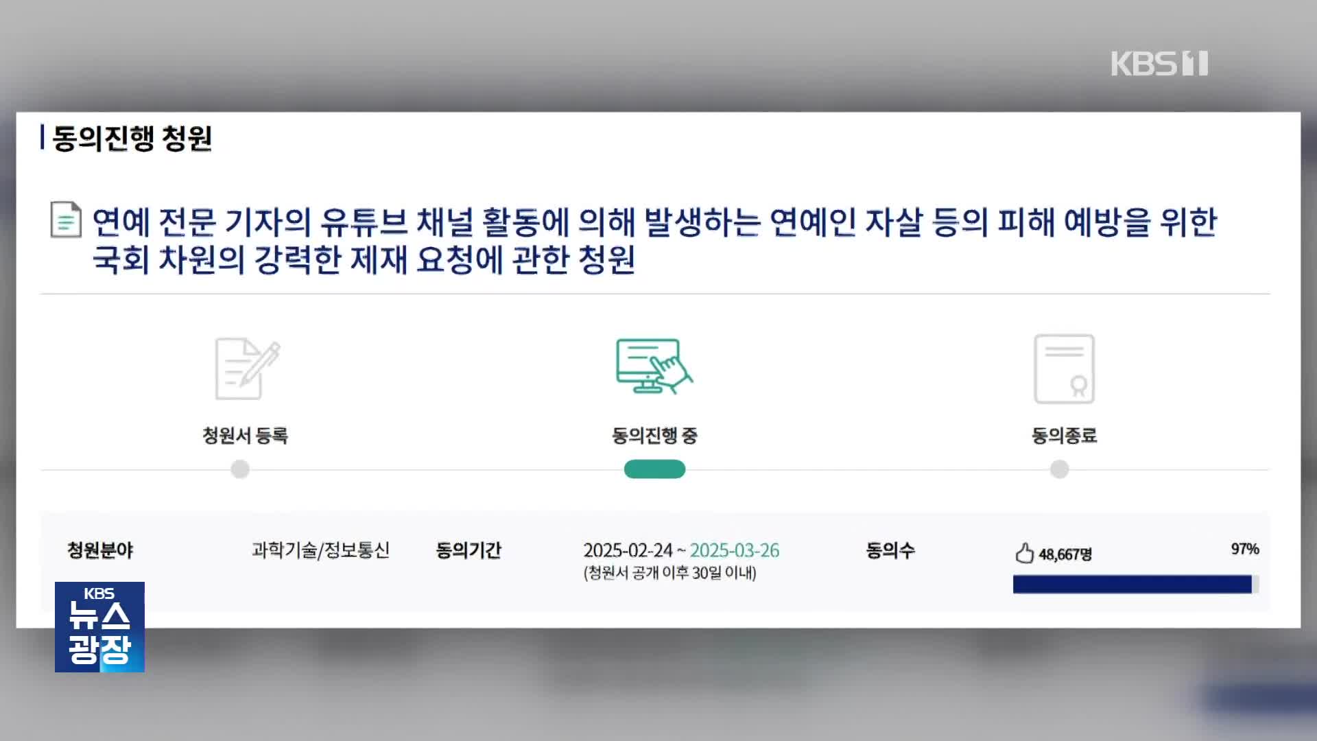 [잇슈 컬처] “고 김새론 괴롭힌 유튜버 제재” 국민청원 5만 명 육박