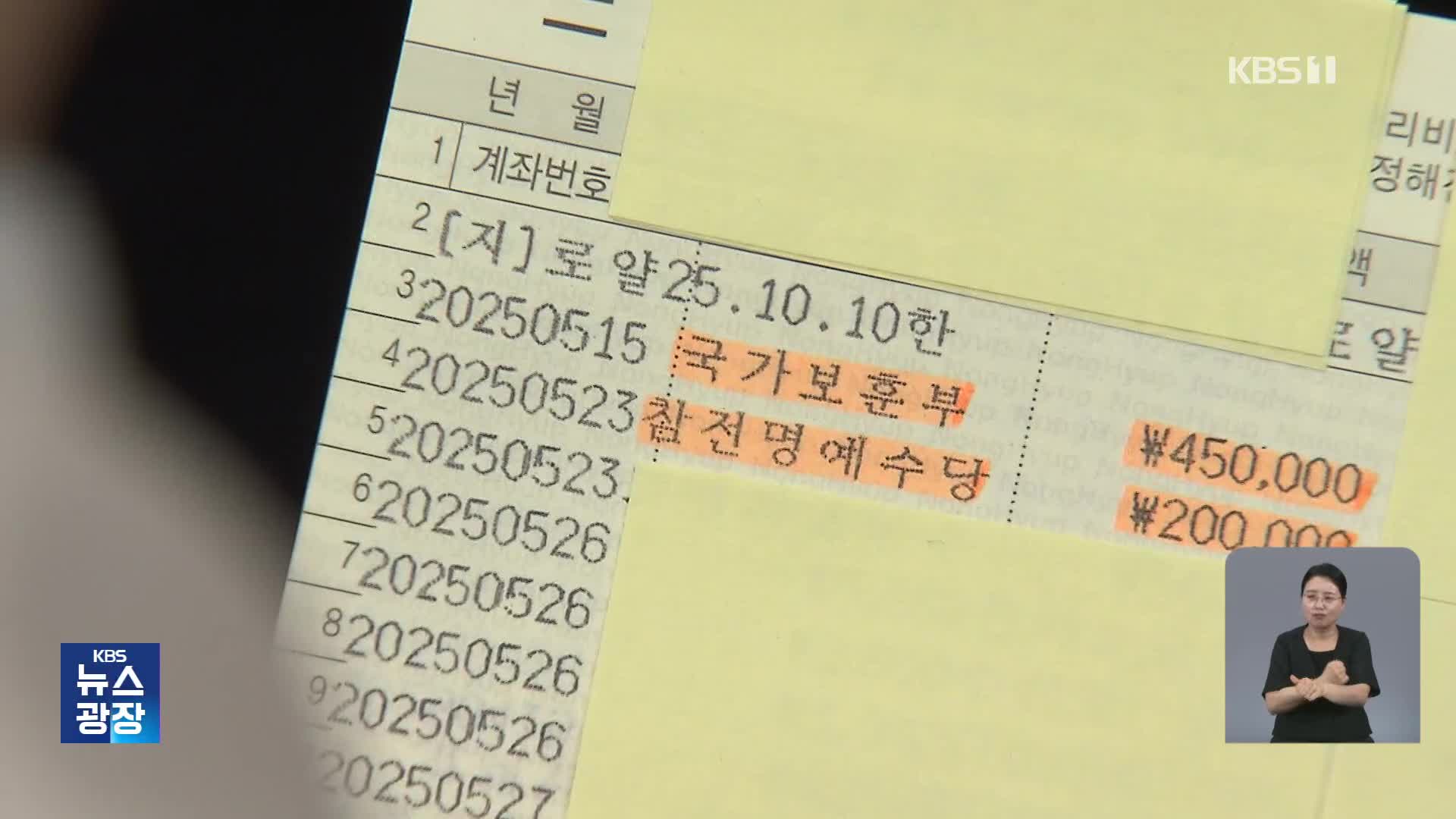 참전 명예수당 지역 따라 제각각…“보훈 체계 재정립해야”