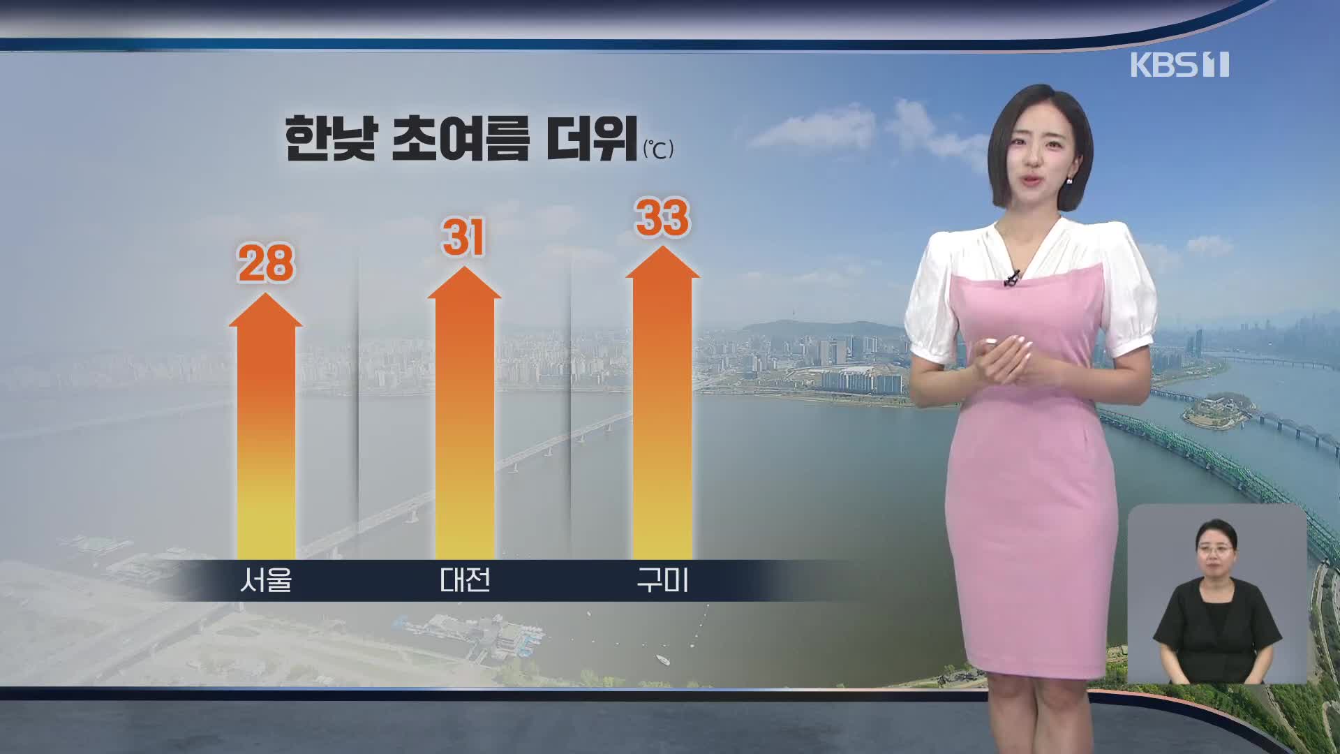 [주말 날씨] 초여름 더위…경기 북부·강원 일부 비