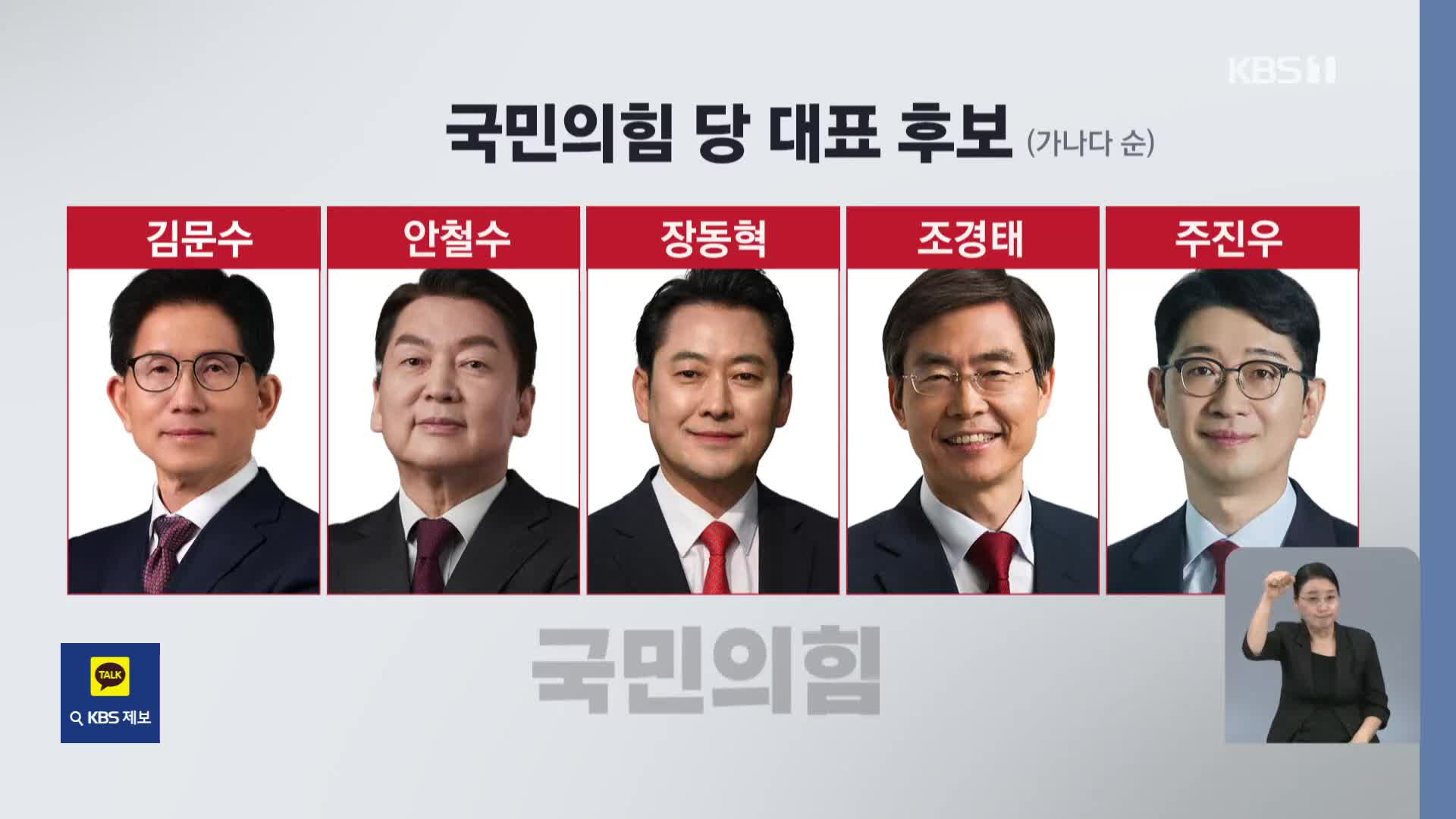 국민의힘 전당대회 레이스 돌입…찬탄-반탄 대결·쇄신 공방