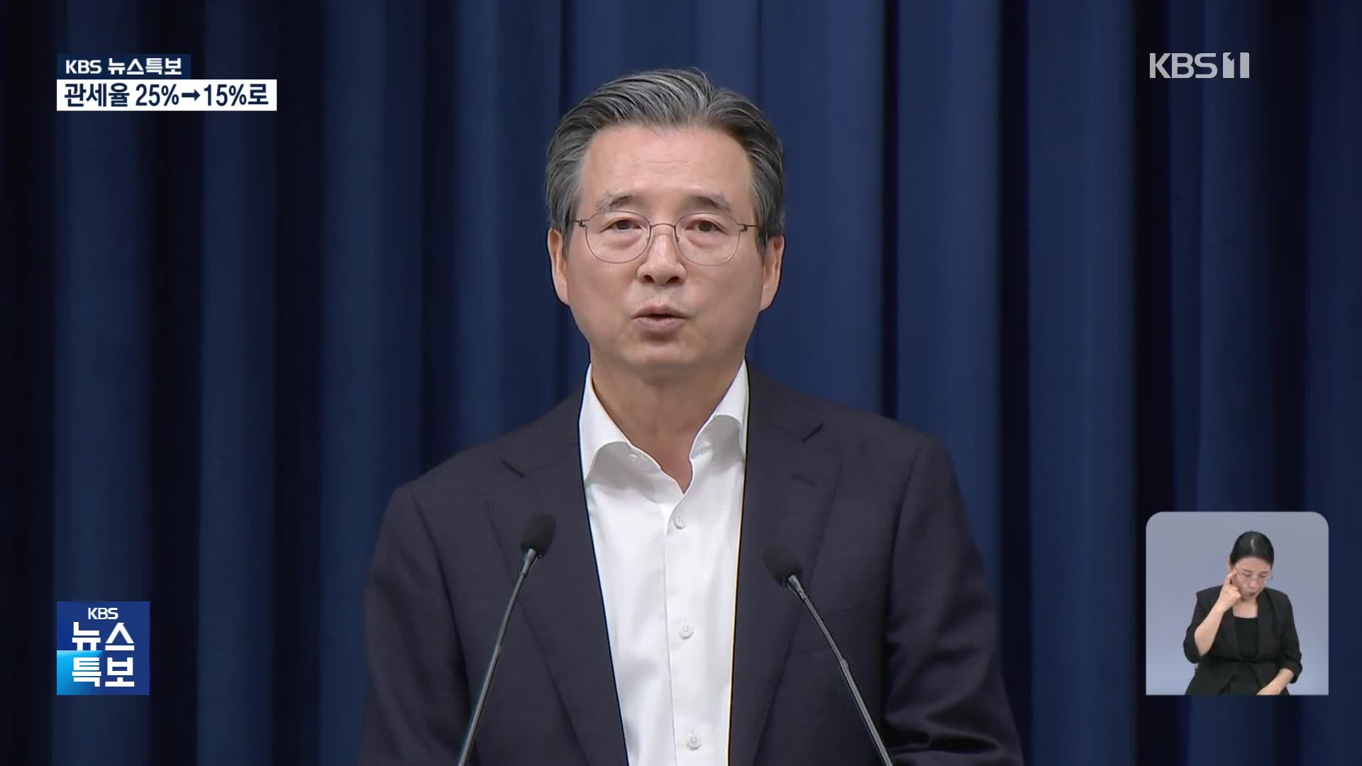 [영상] “상호 관세 25%→15%…한국, 미국에 3,500억 달러 투자금”