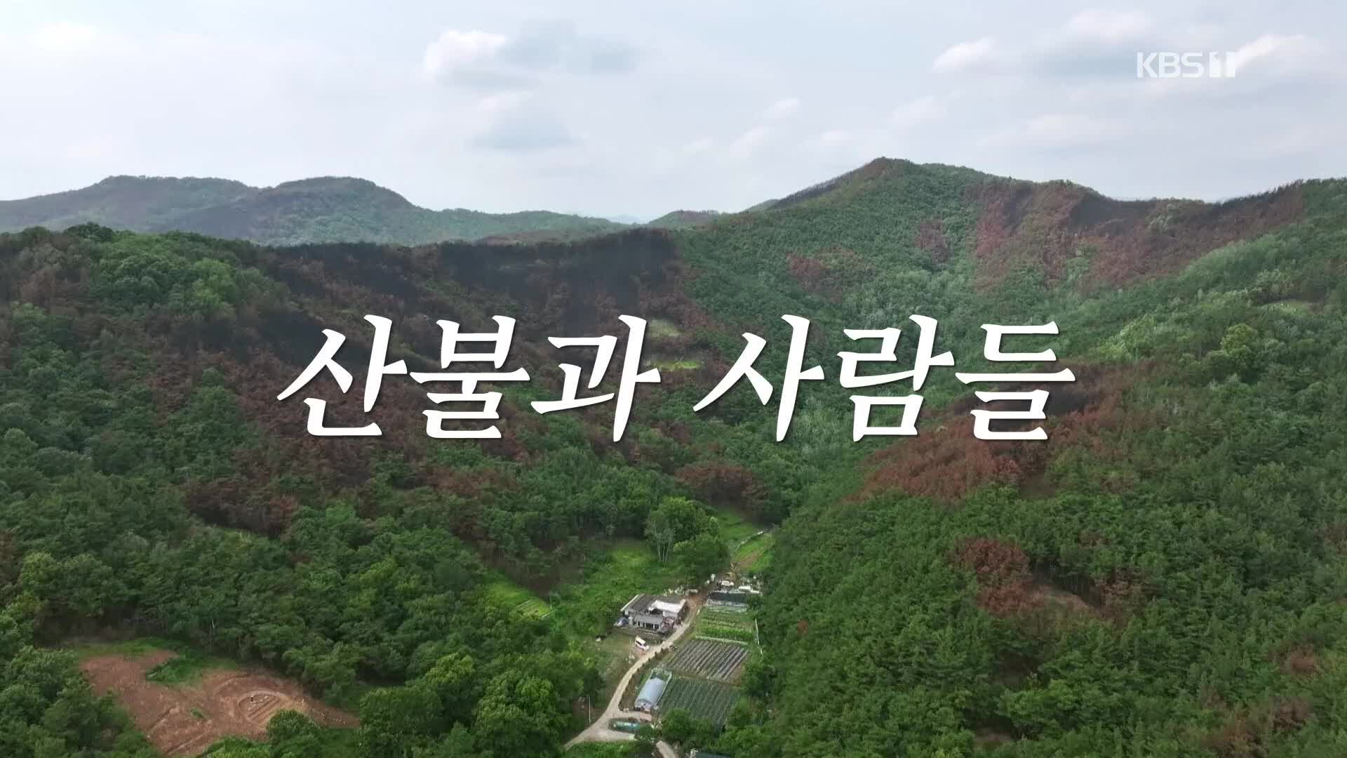 [시사기획 창] 산불과 사람들