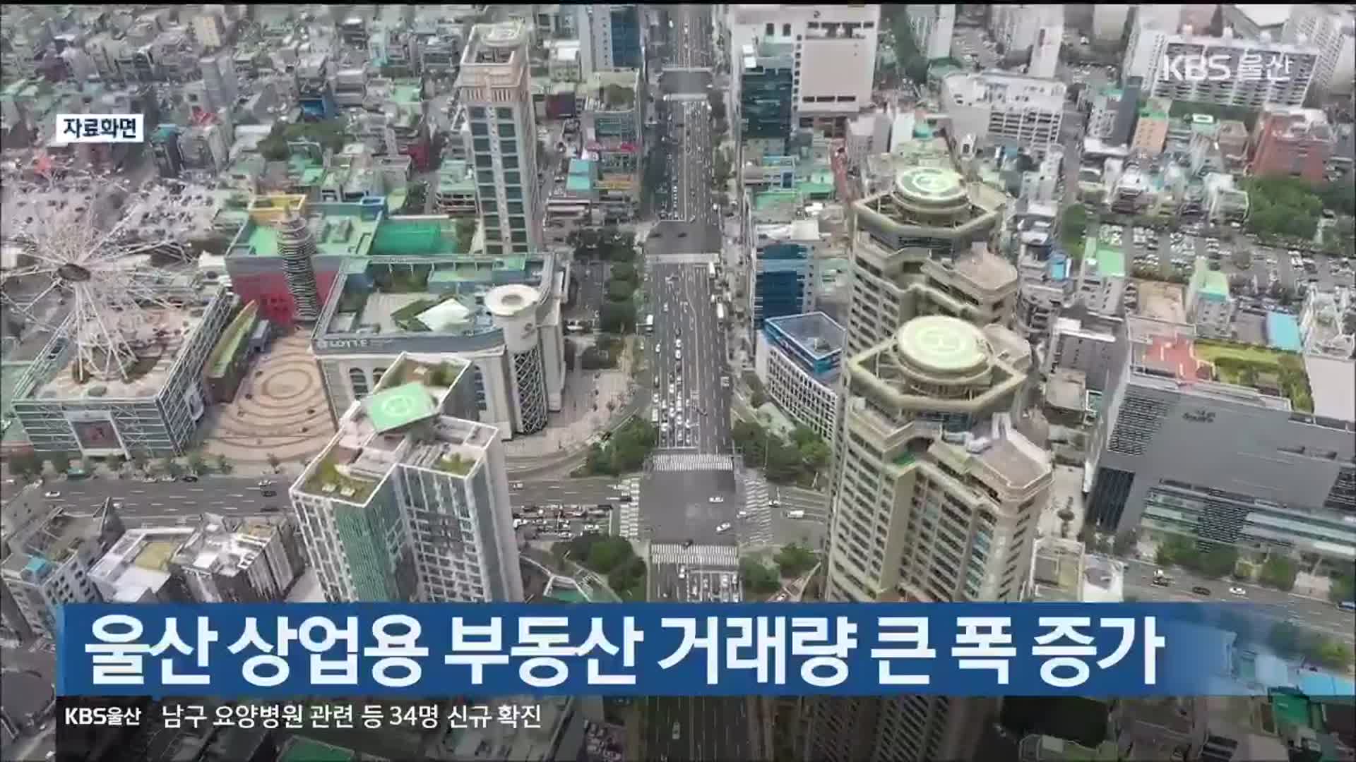 울산 상업용 부동산 거래량 큰 폭 증가