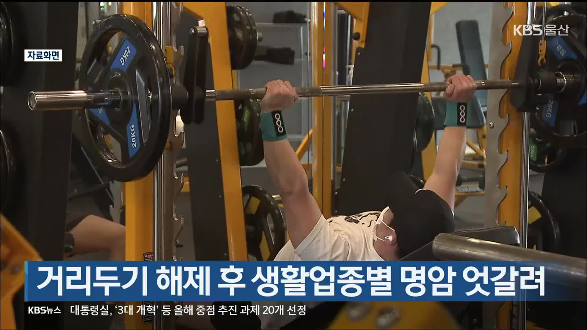 거리두기 해제 후 생활업종별 명암 엇갈려