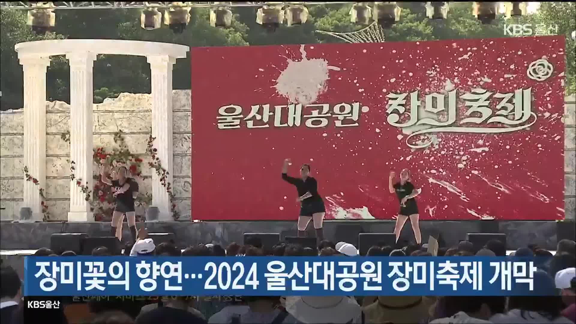 장미꽃의 향연…2024 울산대공원 장미축제 개막