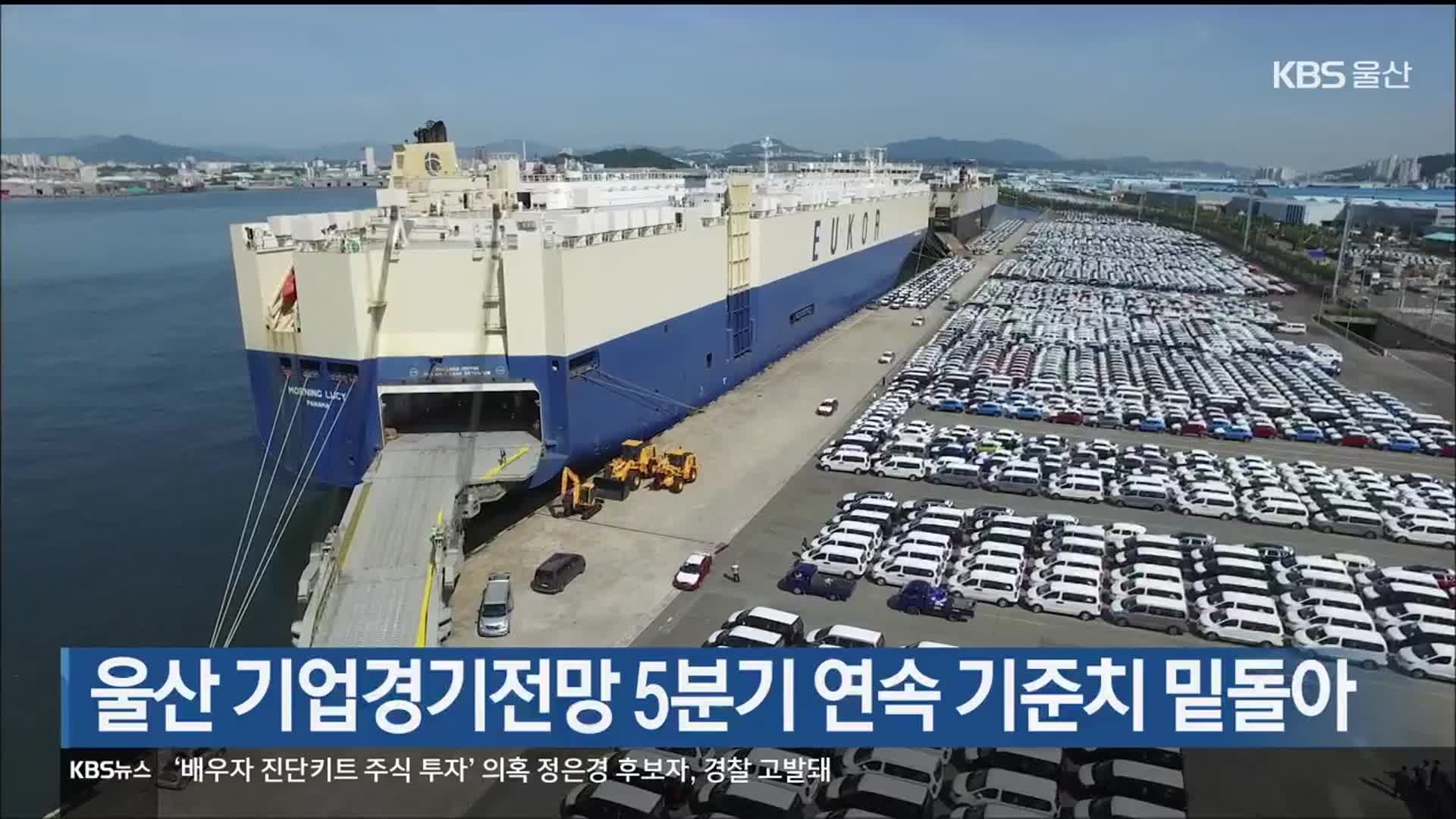 울산 기업경기전망 5분기 연속 기준치 밑돌아