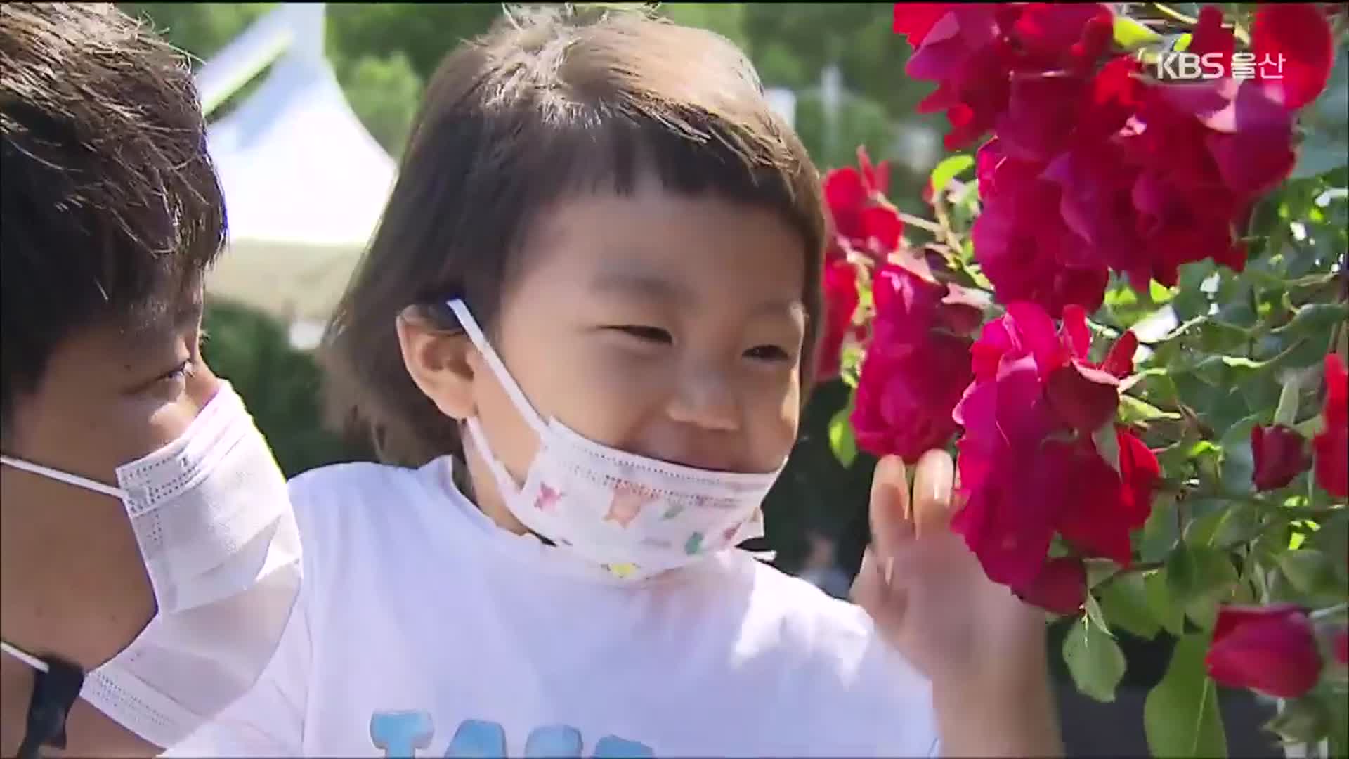 울산 초여름 날씨…공원엔 나들이객 북적
