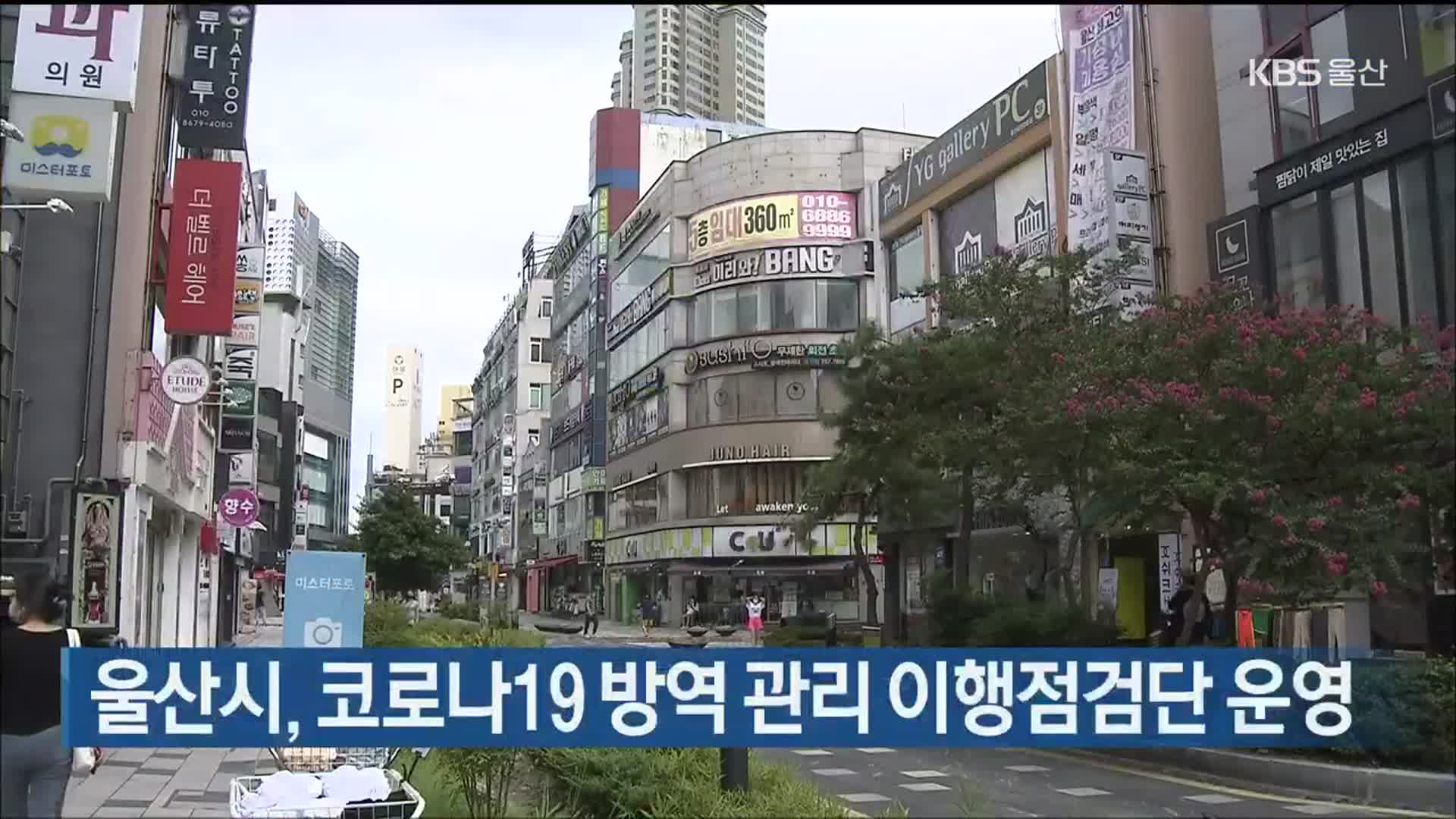 울산시, 코로나19 방역 관리 이행점검단 운영