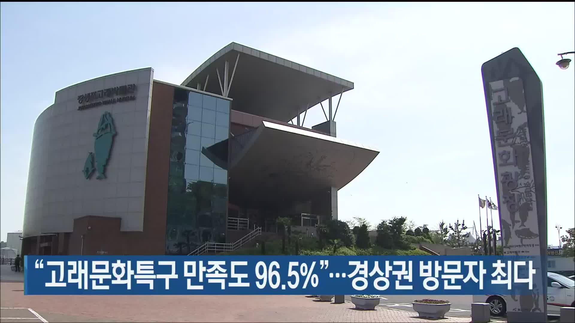 “고래문화특구 만족도 96.5%”…경상권 방문자 최다