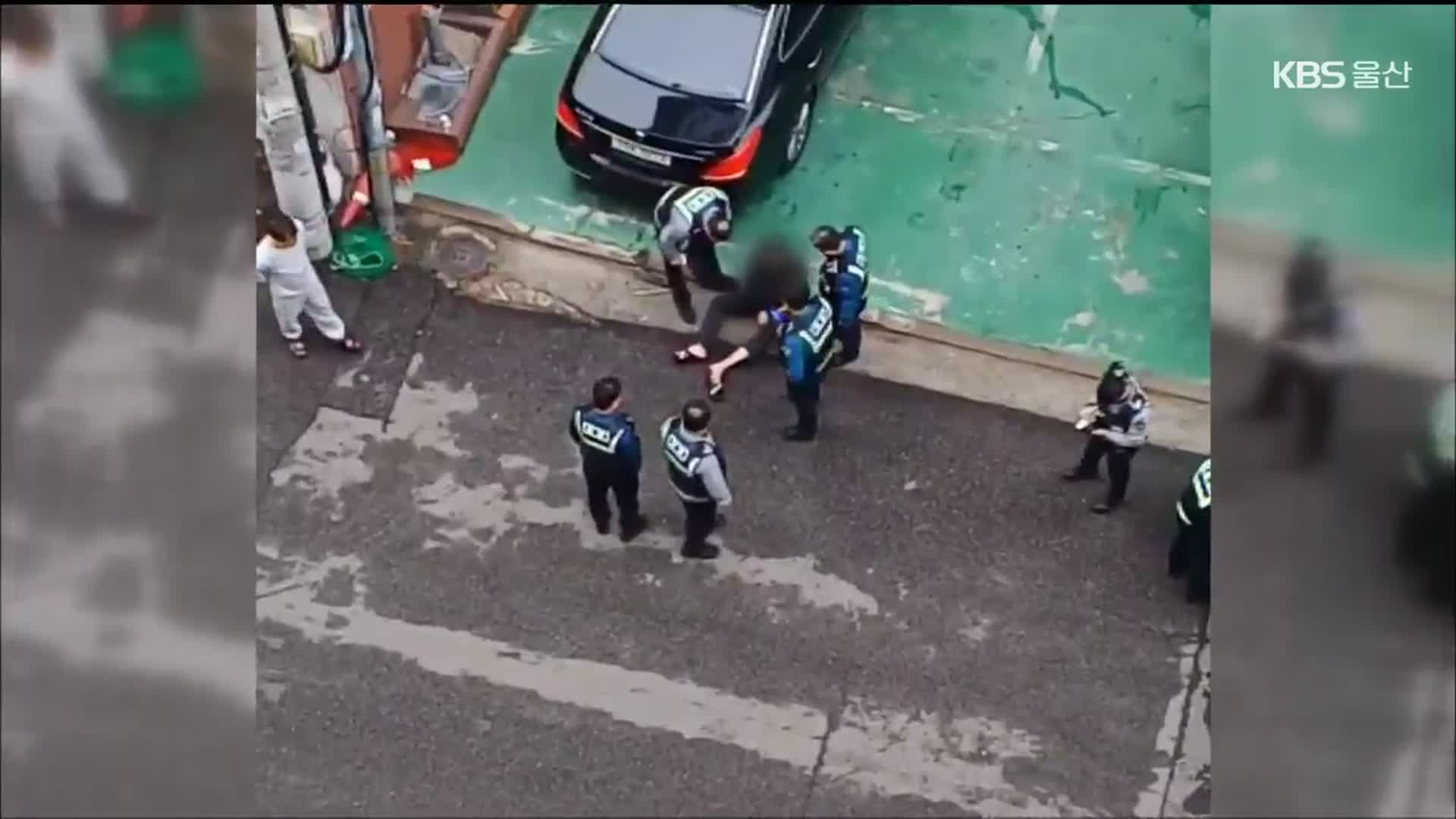 출근길 경찰의 ‘직감’…음주 운전자 몸싸움 끝에 검거