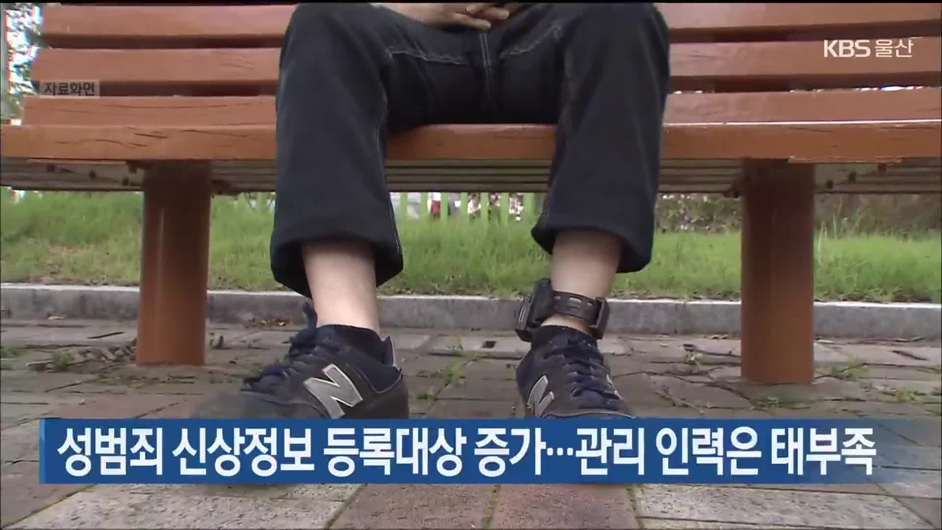 성범죄 신상정보 등록대상 증가…관리 인력은 태부족