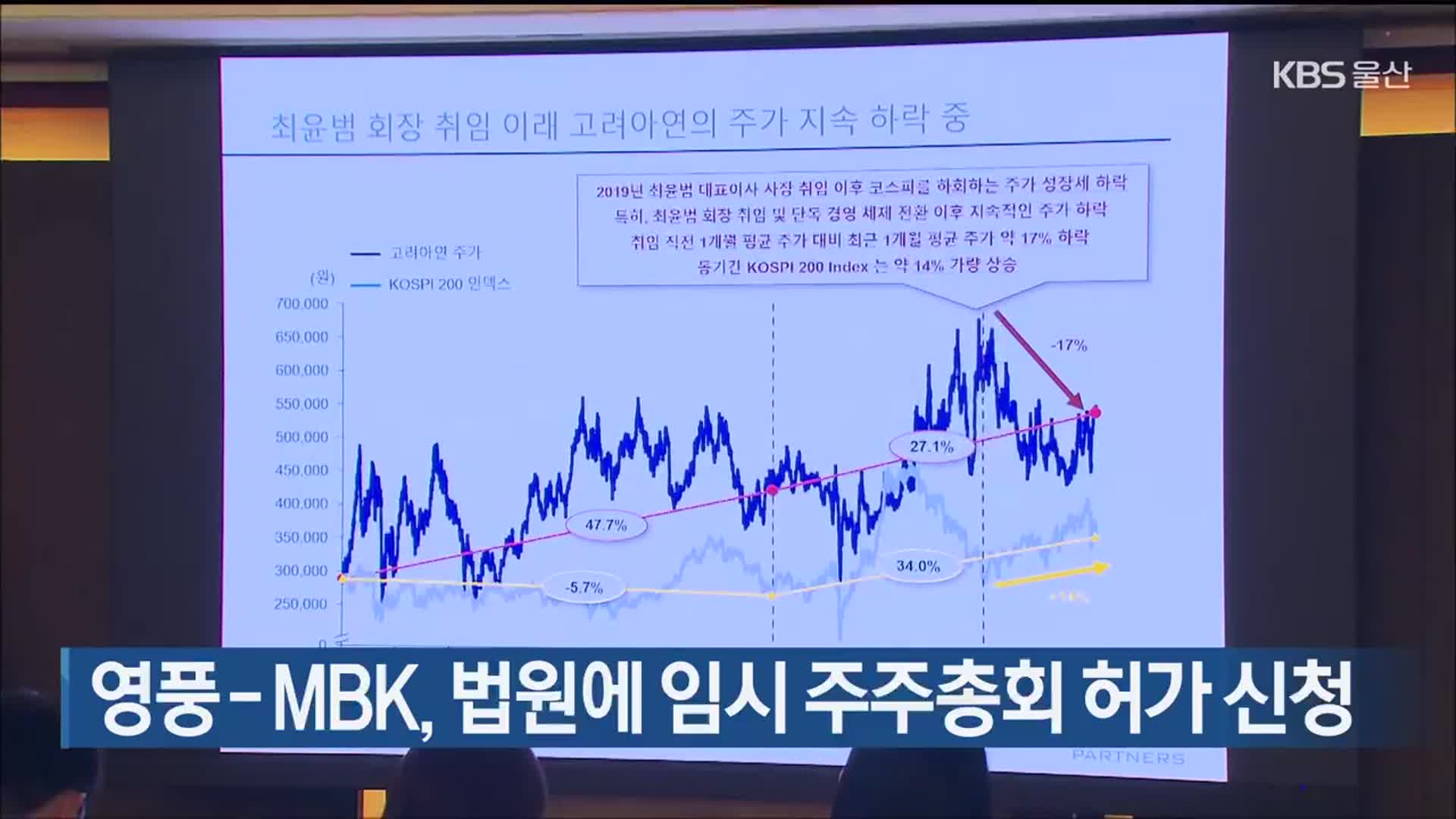 영풍-MBK, 법원에 임시 주주총회 허가 신청