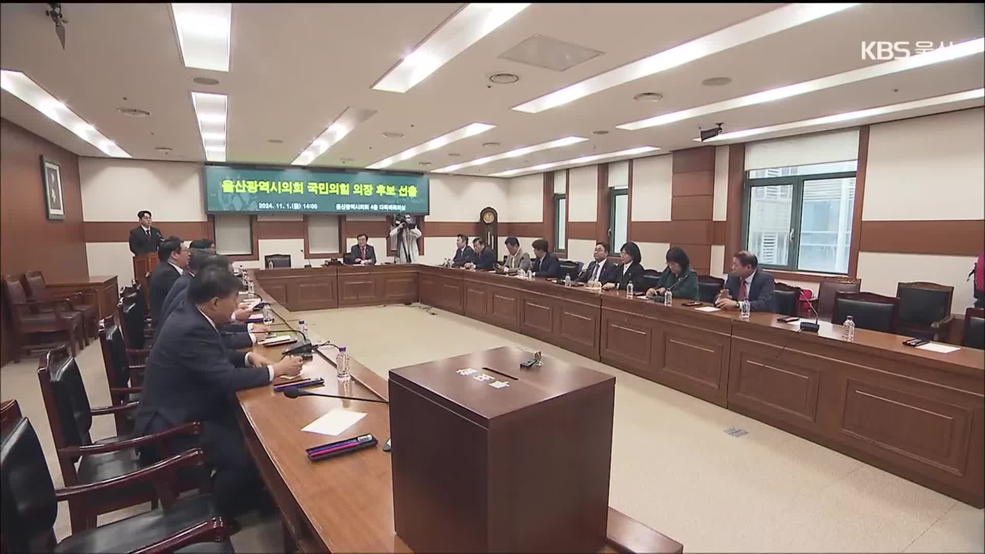 자중지란 국민의힘…의장 재선거 ‘오리무중’