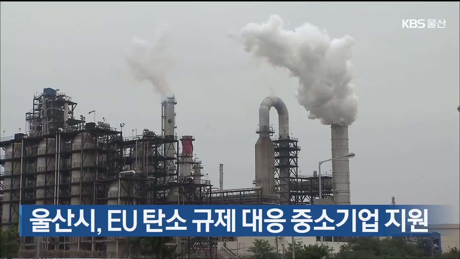 울산시, EU 탄소 규제 대응 중소기업 지원