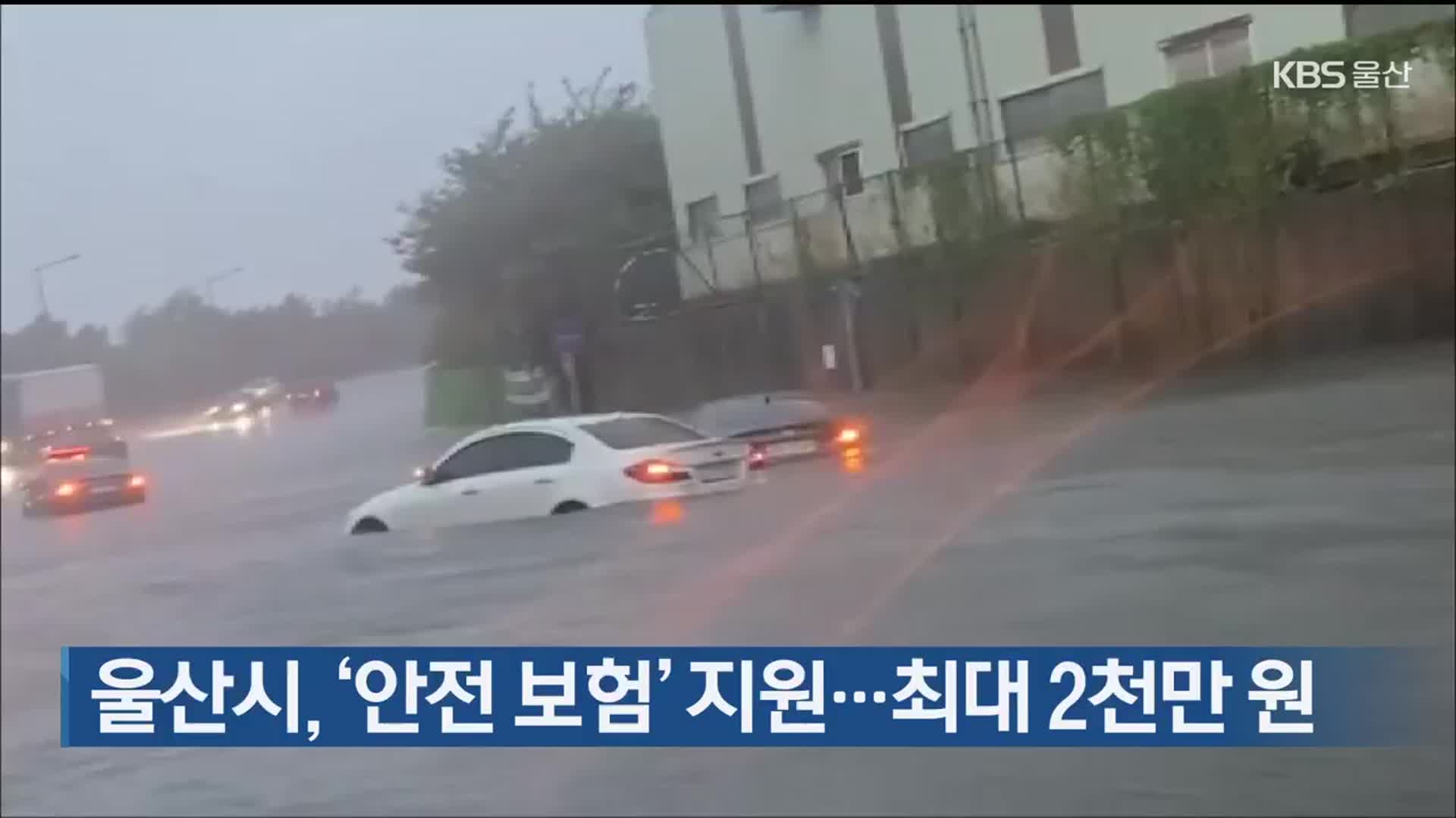 울산시, ‘안전보험’ 지원…최대 2천만 원