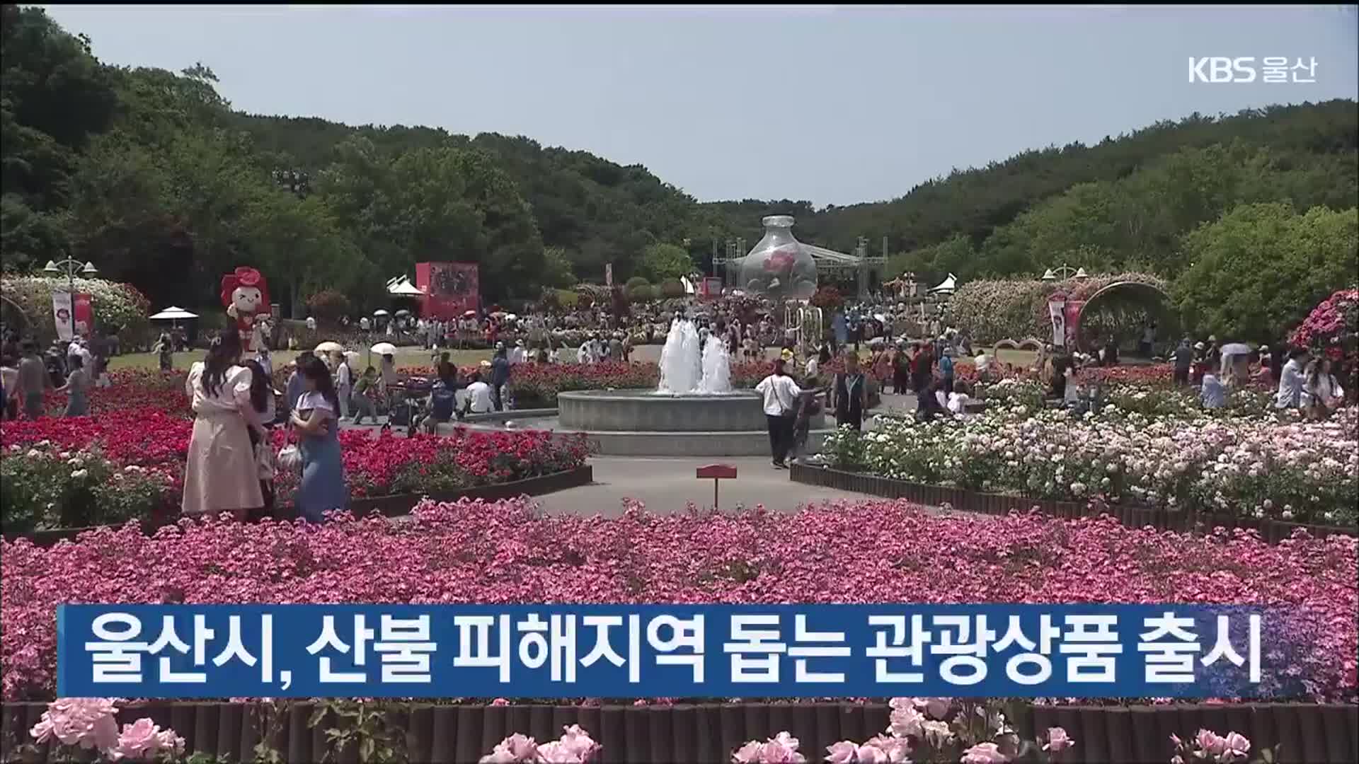울산시, 산불 피해지역 돕는 관광상품 출시