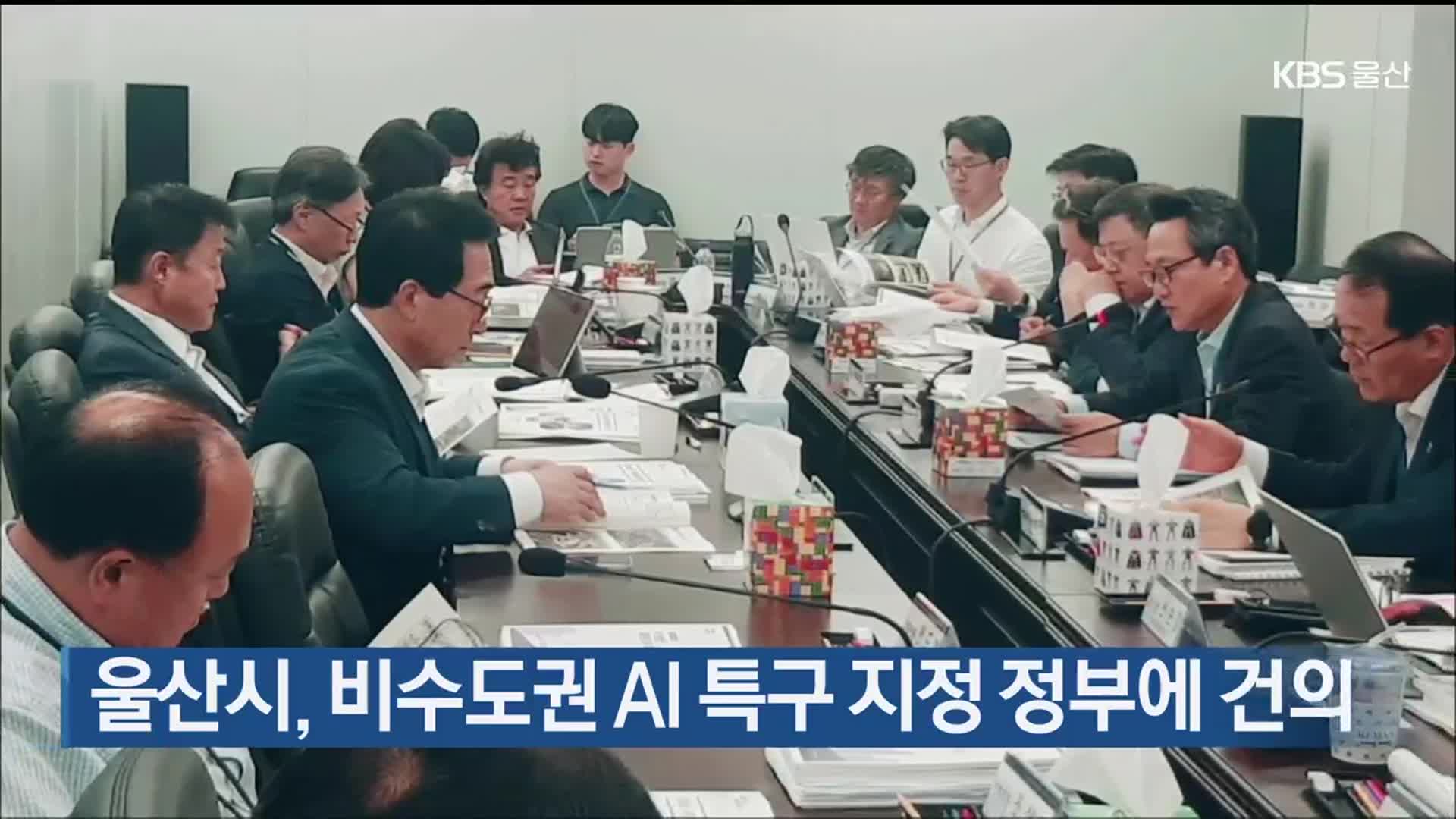 울산시, 비수도권 AI 특구 지정 정부에 건의