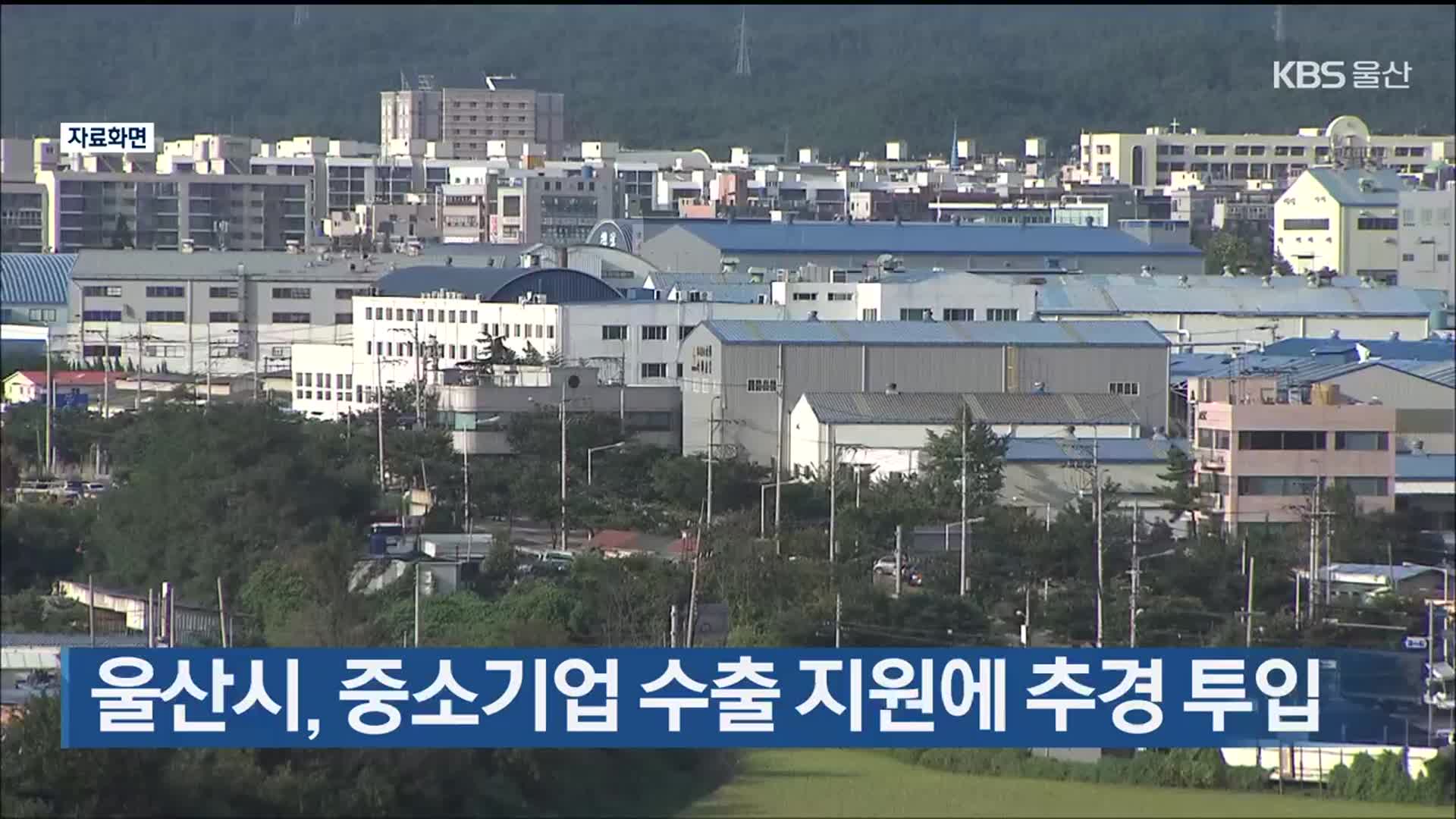 울산시, 중소기업 수출 지원에 추경 투입