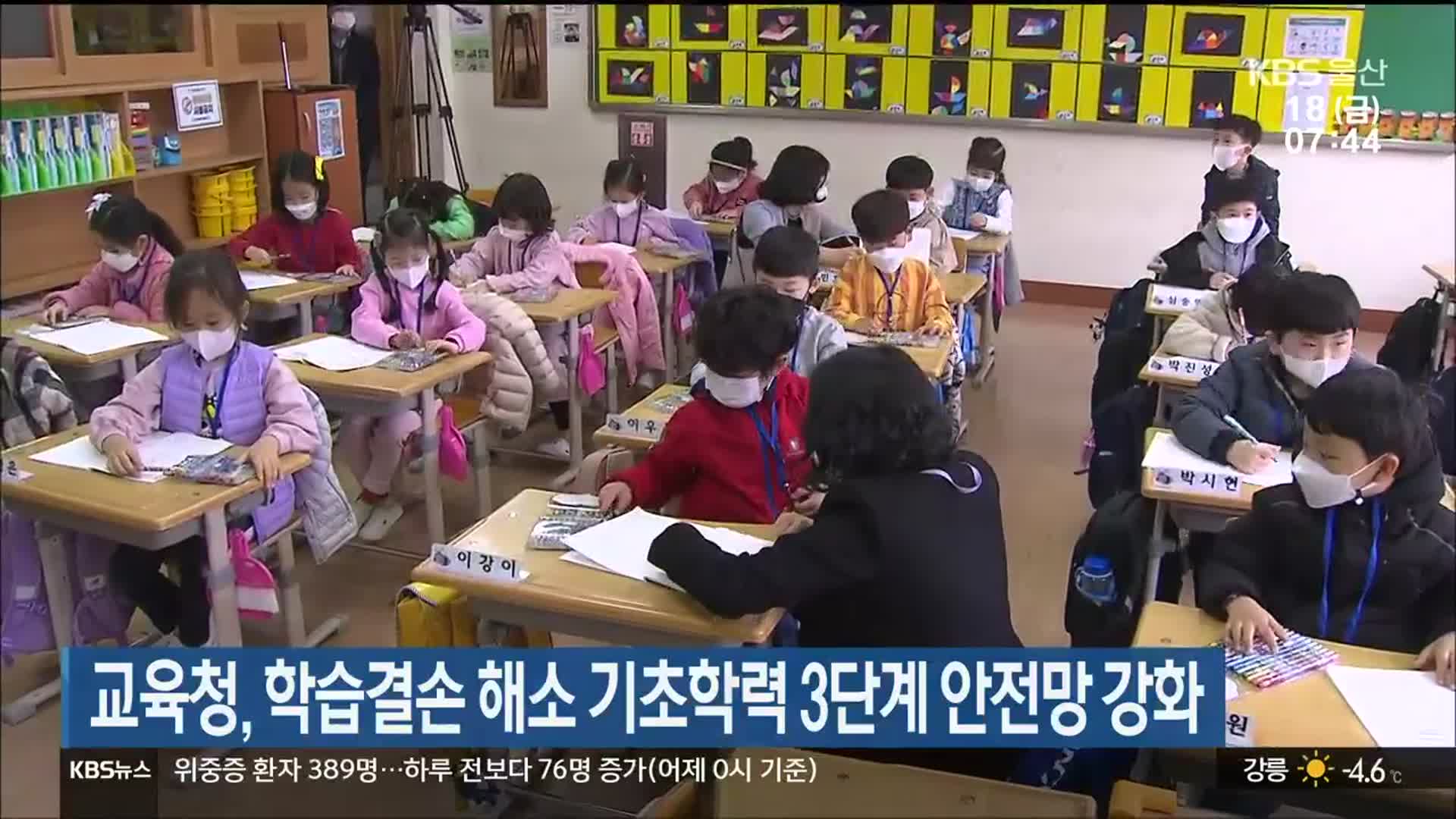울산교육청, 학습결손 해소 기초학력 3단계 안전망 강화