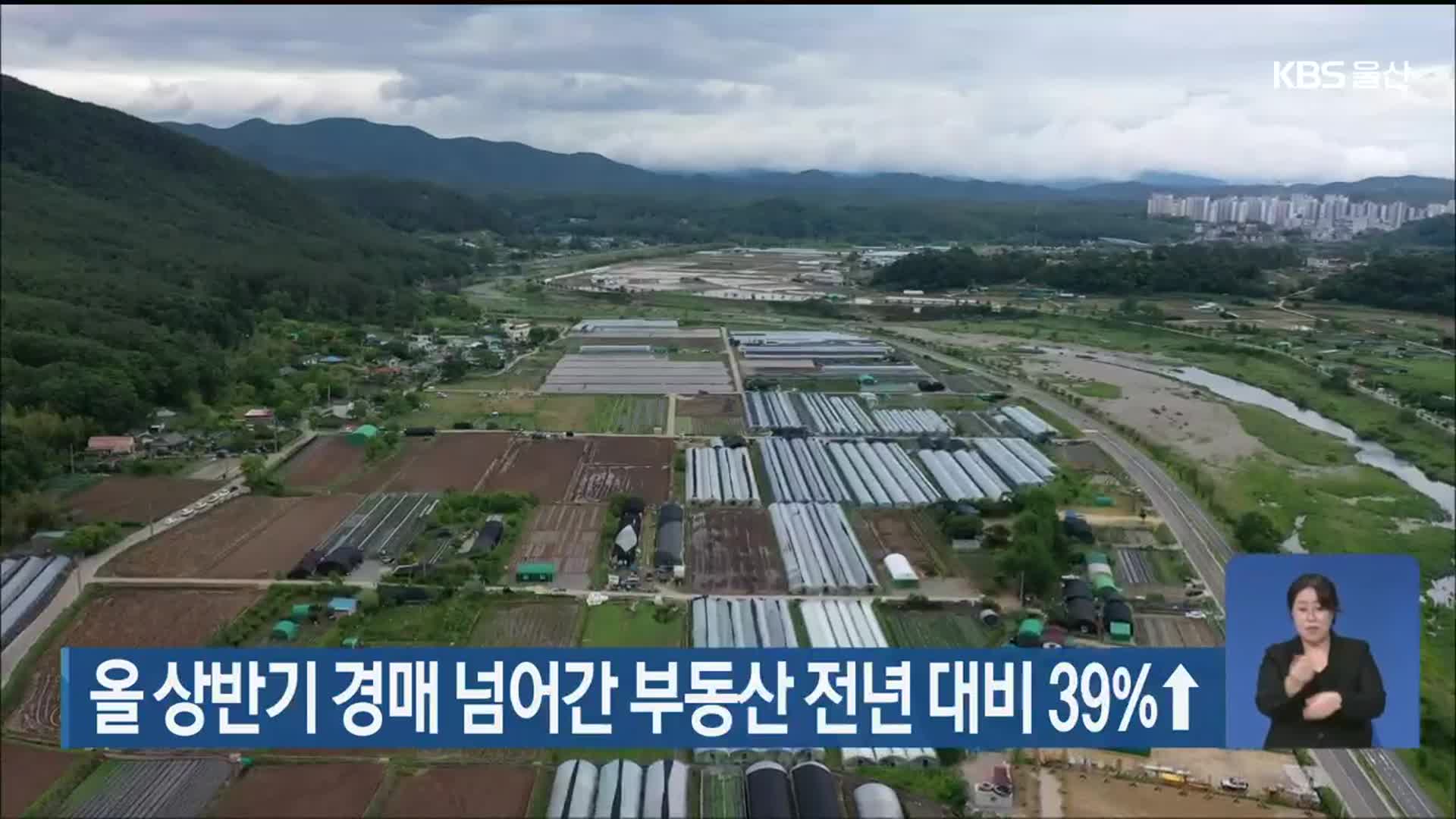 올 상반기 울산서 경매 넘어간 부동산 전년 대비 39％↑