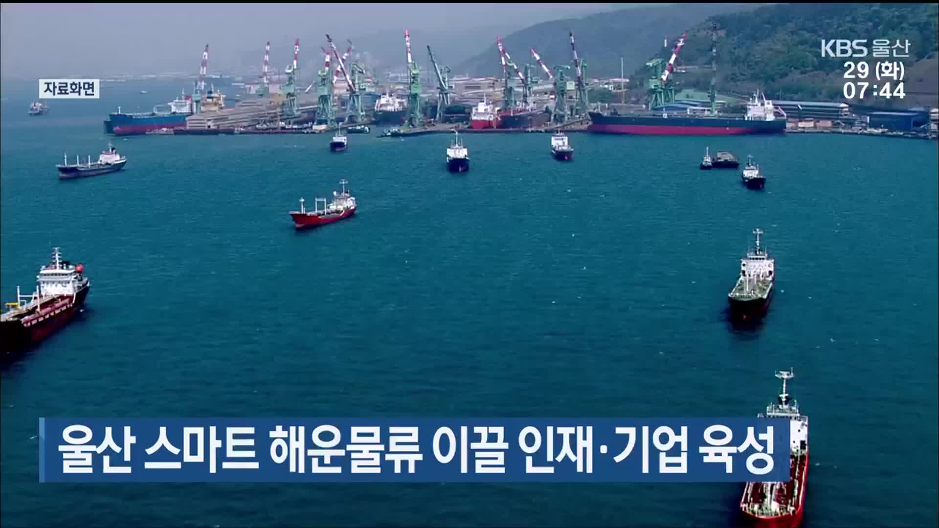 울산 스마트 해운물류 이끌 인재·기업 육성