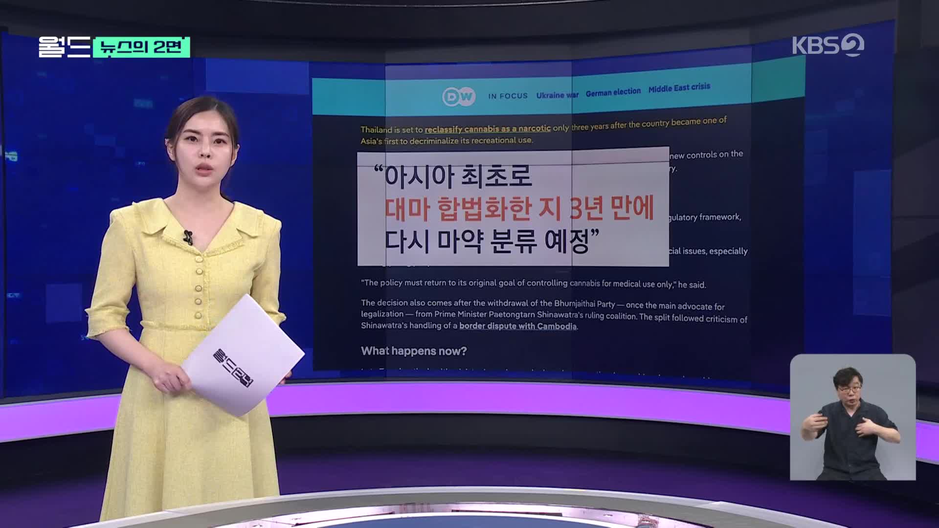 [뉴스의 2면] ‘오락용 대마초’ 합법화 3년…태국 인기 관광지마다 난리통