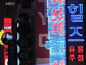 판교, 성인 위락지구 논란 