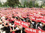 덤프연대 노조, 경유값 보조금 지급 요구 
