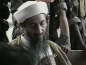 빈 라덴, 아프간 국경에 은신 