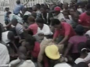 아이티 대선 투표 압사 사고 