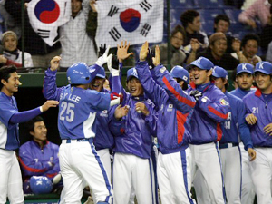 한국 야구, 일본에 3:2 짜릿한 역전승 
