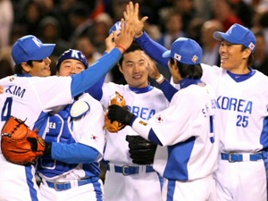 WBC 드림팀, 최강 미국 꺾었다 