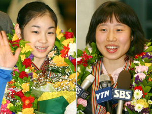 ‘피겨 여왕’ 김연아 귀국 