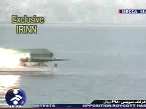 이란 어뢰 발사 성공 