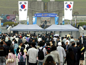 ‘5월의 넋이여’ 통일의 혼으로… 