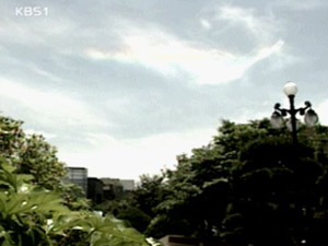 [뉴스9 영상] 부산 하늘에 ‘채운’ 현상 