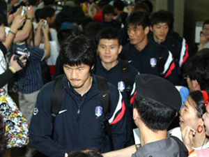 태극 전사들 ‘16강 자신감’ 갖고 출국 