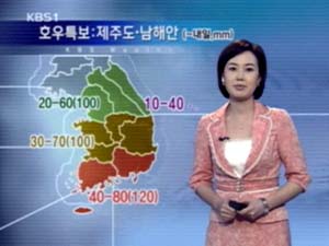 제주도·남해안 호우특보…내일 전국 비 