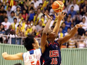 한국 농구, 최강 미국전 후회없는 승부 