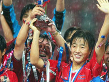 北 여자 청소년축구 세계대회 ‘우승’ 