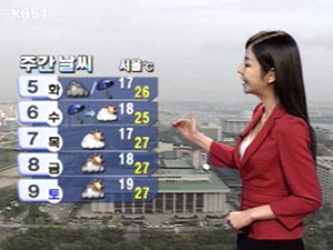 경기 북부·영서·제주 낮 한때 비 