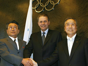 2008 올림픽 ‘남북 단일팀’ 원칙 합의 
