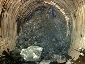 소양강댐 터널 공사장 세번째 붕괴 