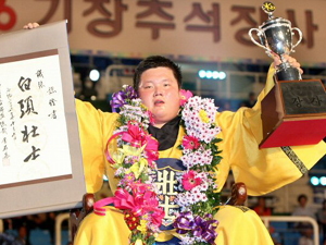 박영배, 2개월 만에 백두급 정상 탈환 