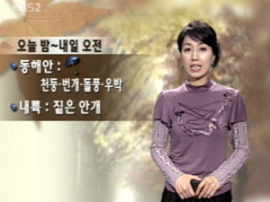 동해안 낼 오전까지 천둥 번개 돌풍 우박 