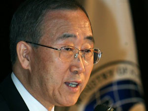 반기문 차기 유엔총장 “북핵 해결 앞장” 