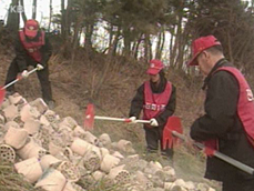 건조한 날씨에 산불 초비상 