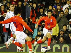 한국, 2006년 A매치 횟수 세계 2위 