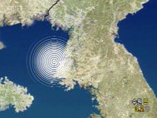 북한 황해도 규모 2.8 지진 