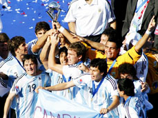U-20 아르헨, 체코 꺾고 6번째 우승 축배 